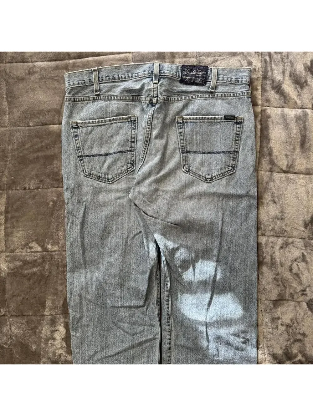 Vintage baggy button fly levi’s light wash